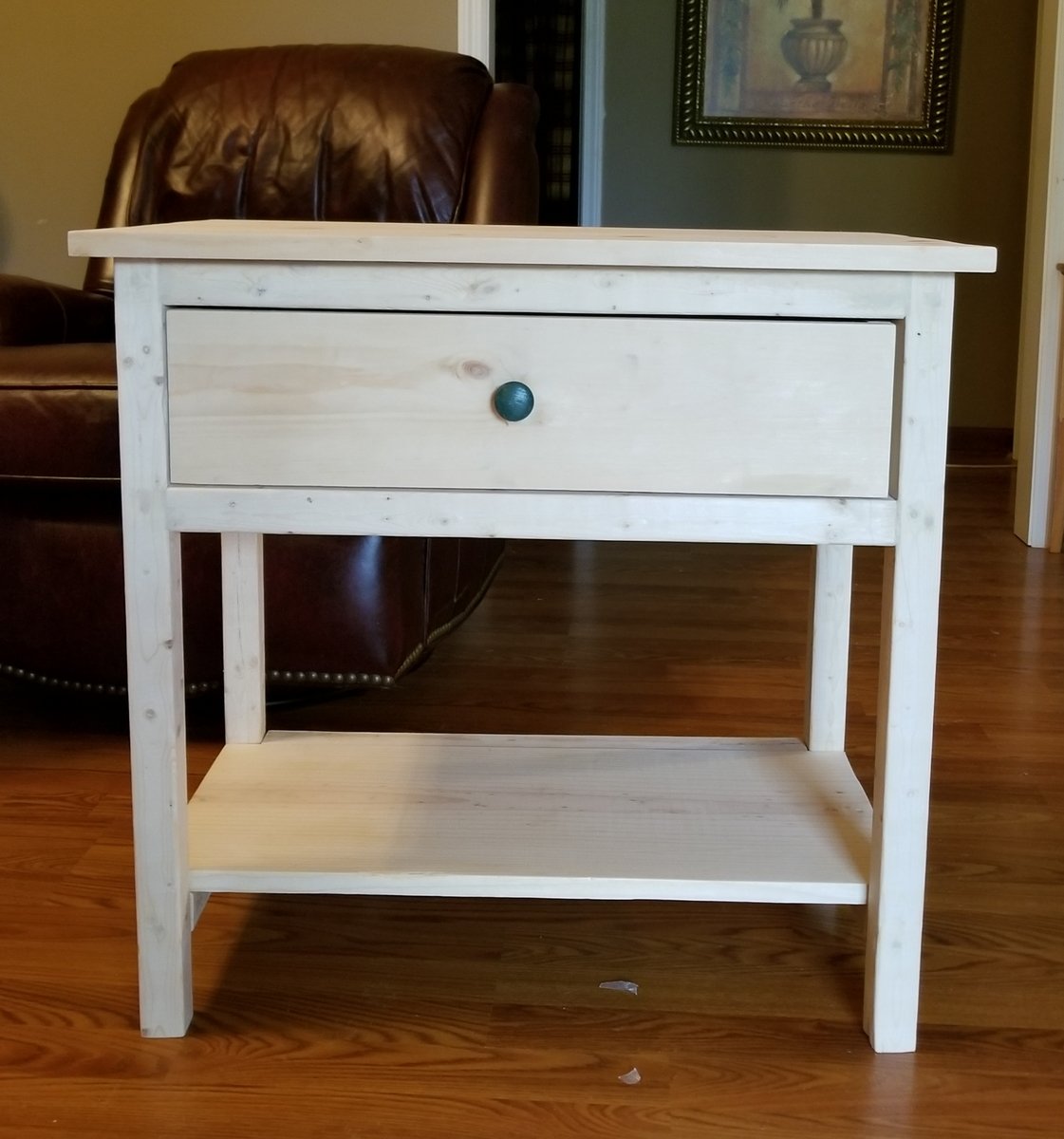 Ana white online farmhouse bedside table